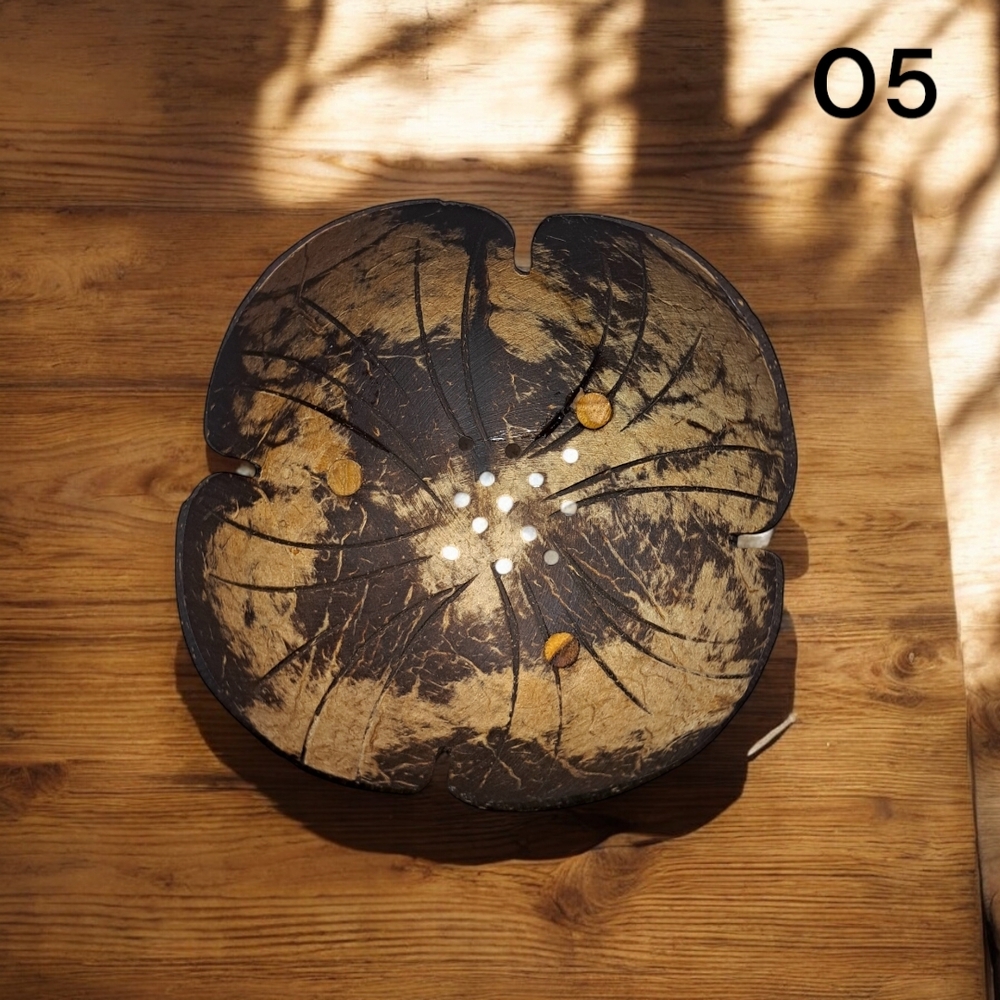 Handmade Coconut Shell Soap Dish